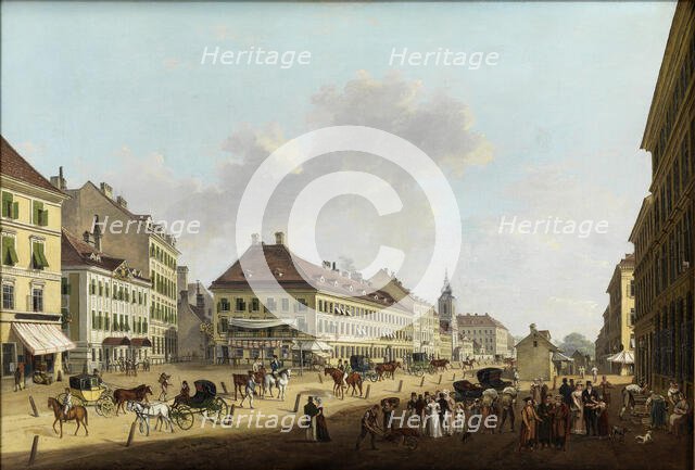 Theater in der Leopoldstadt, 1825. Creator: Scheyerer (Scheurer), Franz (1762-1839).