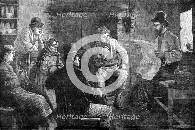 Discussing the new Irish Land Act, 1881. Creator: Unknown.