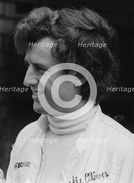 Racing Driver Jackie Oliver. Creator: Unknown.