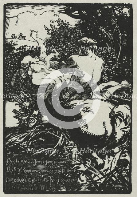 The Centaur , 1896. Creator: Auguste Louis Lepère (French, 1849-1918).