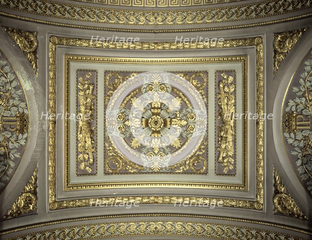 Detail of a cupola, Galerie des Batailles (Gallery of the Battles), Chateau de Versailles, France. Artist: Unknown