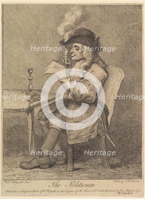 The Politician, 1775. Creator: John Keyse Sherwin.