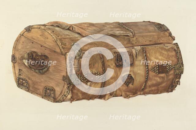 Trunk, c. 1937. Creator: John Thorsen.