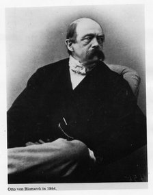Otto von Bismarck (1815-1898), First Chancellor of the German Empire. Artist: Unknown