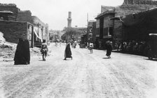 A street in Baghdad, Mesopotamia, WWI, 1918. Artist: Unknown