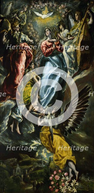 The Immaculate Conception of the Virgin, c. 1608-1610. Creator: El Greco, Dominico (1541-1614).