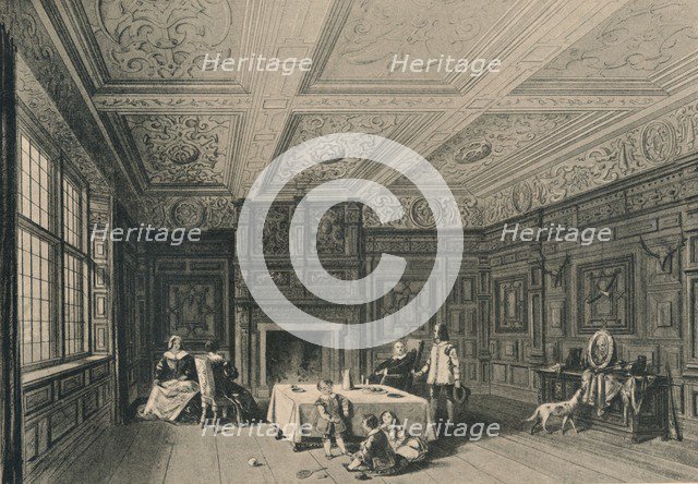 Benthall Hall, Shropshire, 1915. Artist: Unknown.