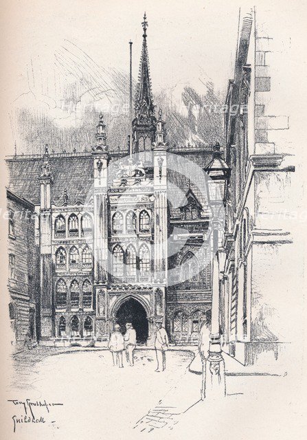 'Guildhall', c1902. Artist: Tony Grubhofer.