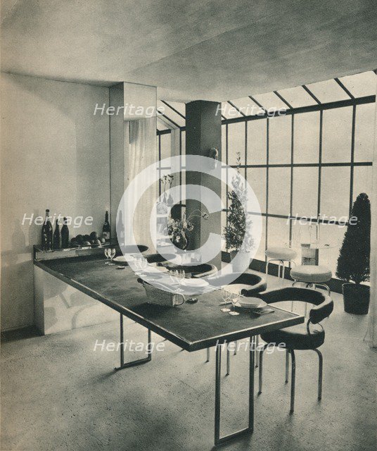 'The 1928 Dining Room', 1928. Artist: Charlotte Perriand.