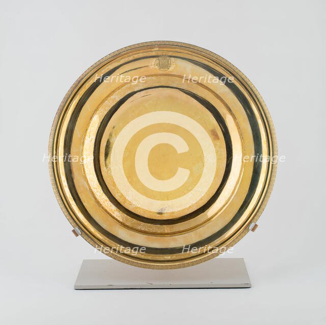 Pair of Circular Platters, Paris, 1809/19. Creators: Martin-Guillaume Biennais, Pierre-Benoît Lorillon.