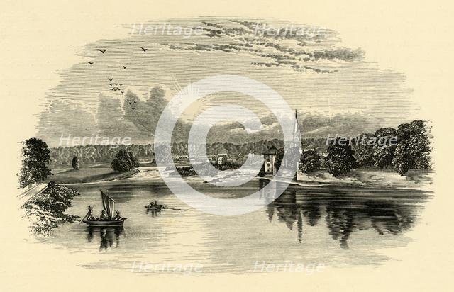 'On the Tweed', c1890. Creator: Unknown.