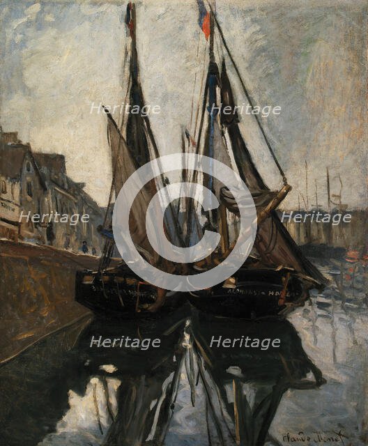 Boats, 1868. Creator: Monet, Claude (1840-1926).