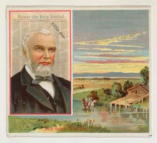 R. T. Van Horn, Kansas City Daily Journal, from the American Editors series (N35) for Alle..., 1887. Creator: Allen & Ginter.