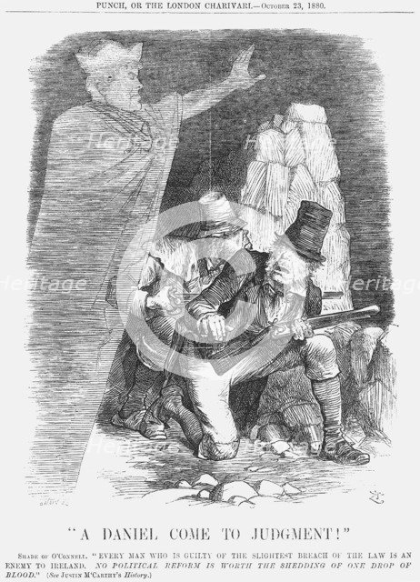 A Daniel Come to Judgement!, 1880. Artist: Joseph Swain