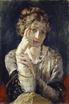 Portrait of Henriette, the artist's wife, 1915.