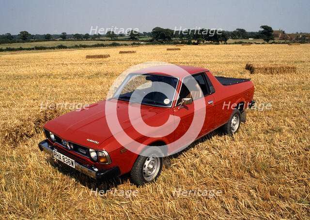 1981 Subaru MV BRAT pickup truck. Creator: Unknown.