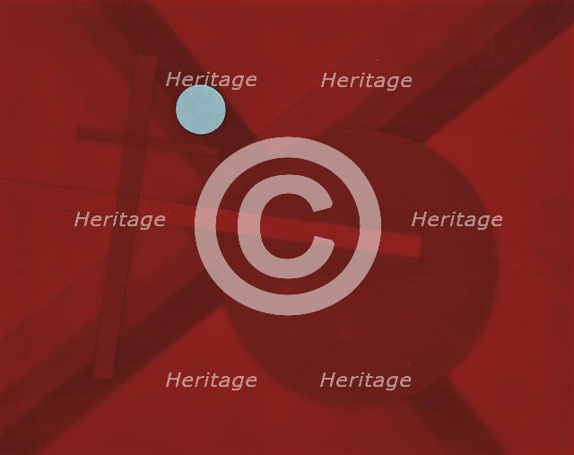 Composition G4, 1926. Creator: Moholy-Nagy, Laszlo (1895-1946).