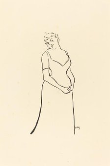 Paula Brebion?, 1893. Creator: Henri-Gabriel Ibels.