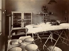 Wotton Lodge, Gloucester: operating theatre, c1909. Creator: Unknown.