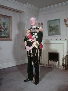 Viscount Cunningham of Hyndhope, Admiral of the Fleet, c1953.  Creator: Arthur Charles Kirby Ware.