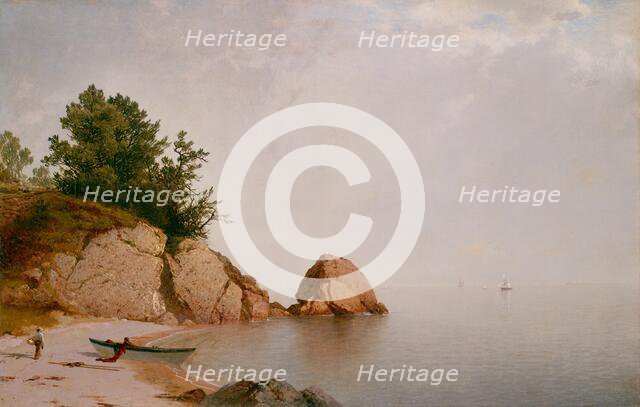 Beach at Beverly, c. 1869/1872. Creator: John Frederick Kensett.