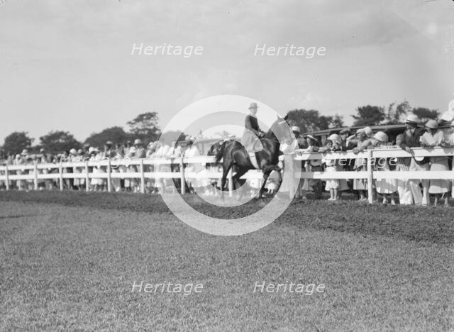 East Hampton horse show, 1932. Creator: Arnold Genthe.