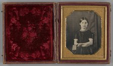 Untitled (Young Girl Holding Photograph), 1839/99. Creator: Unknown.