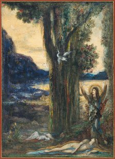 La Douleur d'Orphée (The Pain of Orpheus), c1887. Creator: Moreau, Gustave (1826-1898).