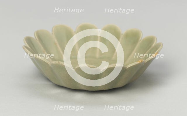 Scalloped-Rimmed Dish, Southern Song dynasty (1127-1279). Creator: Unknown.