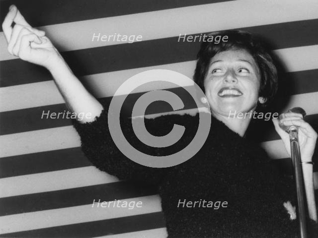 Anita O'Day, Marquee Club, London, 1962. Creator: Brian Foskett.