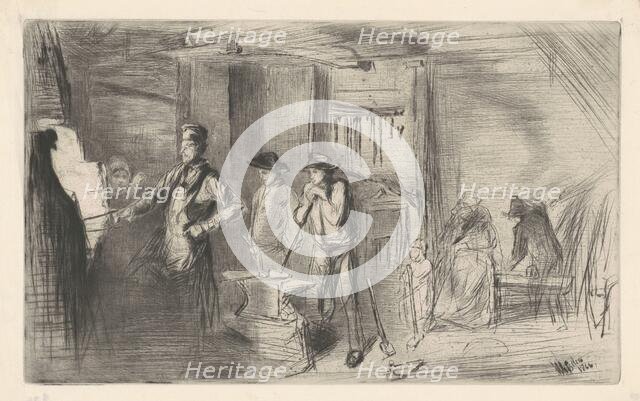 The Forge, 1861. Creator: James Abbott McNeill Whistler.