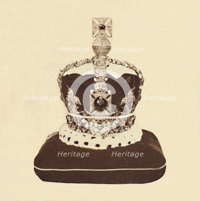 'The Imperial Crown of State', 1937. Artist: Unknown.