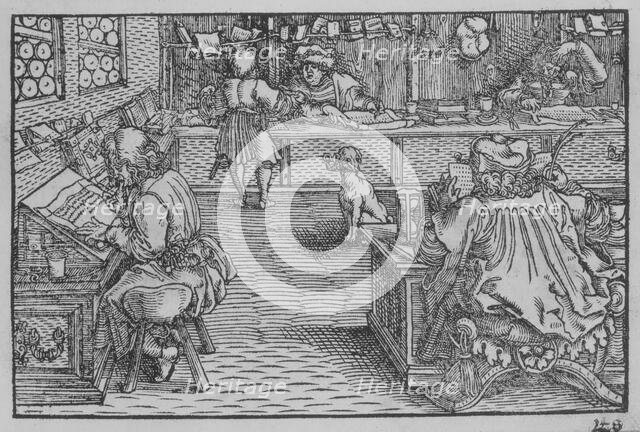 Officia M.T.C. Von den tugentsamen ämptern, 1531. Creators: Marcus Tullius Cicero, Hans Burgkmair, the Elder, Hans Weiditz, Master DS.