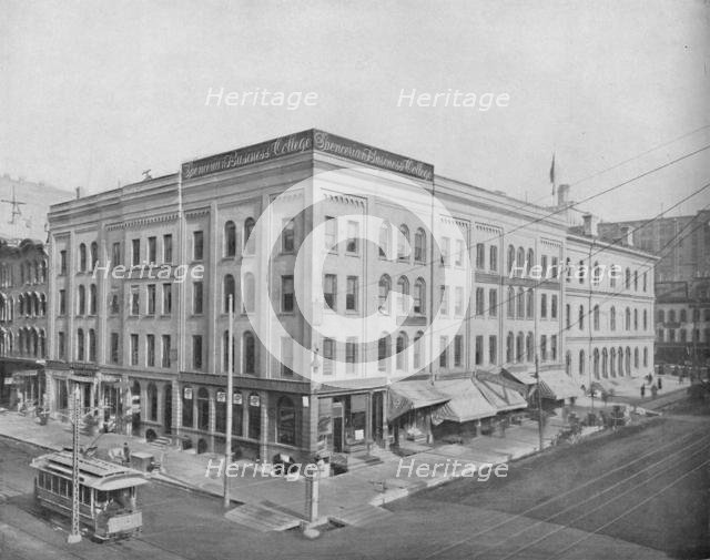 'Wisconsin Street and Broadway, Milwaukee, Wisconsin', c1897. Creator: Unknown.