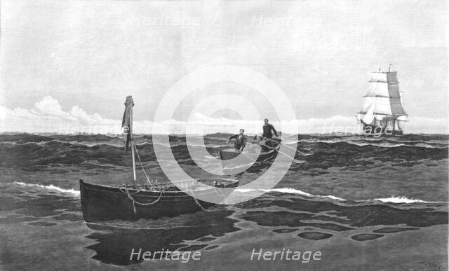 ''Too Late" after Joseph Nash, RI', 1891. Creator: Unknown.