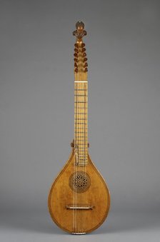 Cittern (Creta), 17th century. Artist: Unknown.