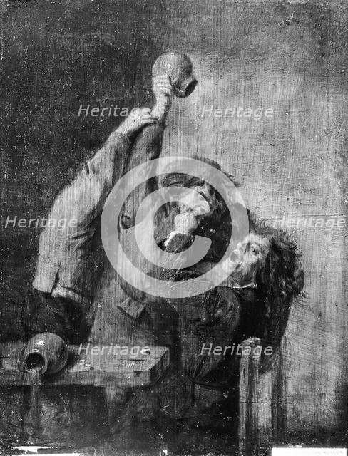 The Brawl. Creator: Copy after Adriaen Brouwer (Flemish, 17th century).