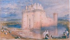 Caerlaverock Castle, c1832. Creator: JMW Turner.