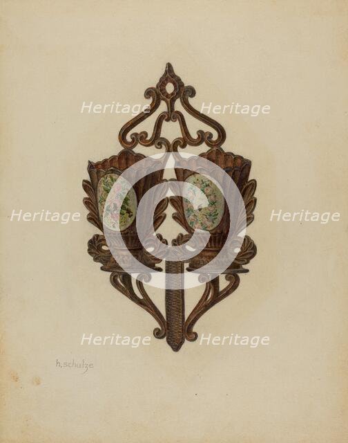 Match Safe, c. 1941. Creator: Herman Schulze.