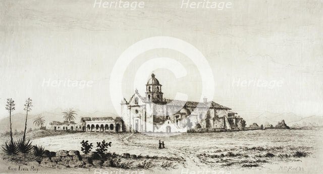 San Luis Rey de Francia, Published in 1883. Creator: Henry Chapman Ford.