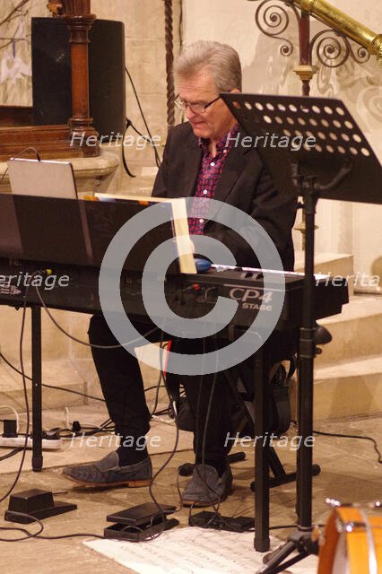 Terry Seabrook, St Andrews Church, Hove, East Sussex, 14 Oct 2022. Creator: Brian O'Connor.