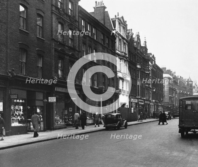 Marylebone High Street, Westminster, London. Artist: AF Kersting