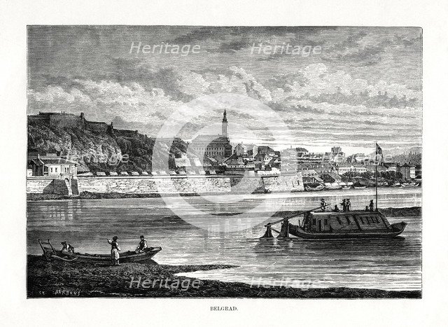 Belgrade, Serbia and Montenegro, 1879. Artist: Unknown