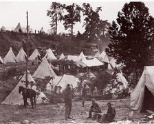 Military Railroad Camp, City Point, Virginia, 1861-65. Creator: Andrew Joseph Russell.