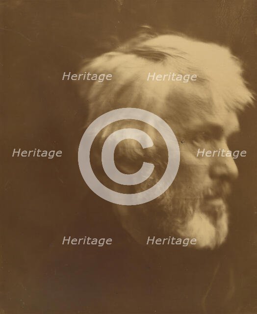 Thomas Carlyle, 1867. Creator: Julia Margaret Cameron.