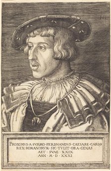 Emperor Ferdinand I, 1531. Creator: Barthel Beham.