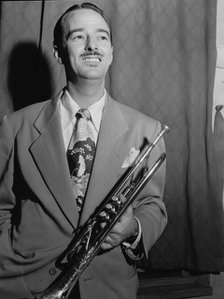 Portrait of Bobby Hackett, Paramount Theater, New York, N.Y., ca. Aug. 1946. Creator: William Paul Gottlieb.