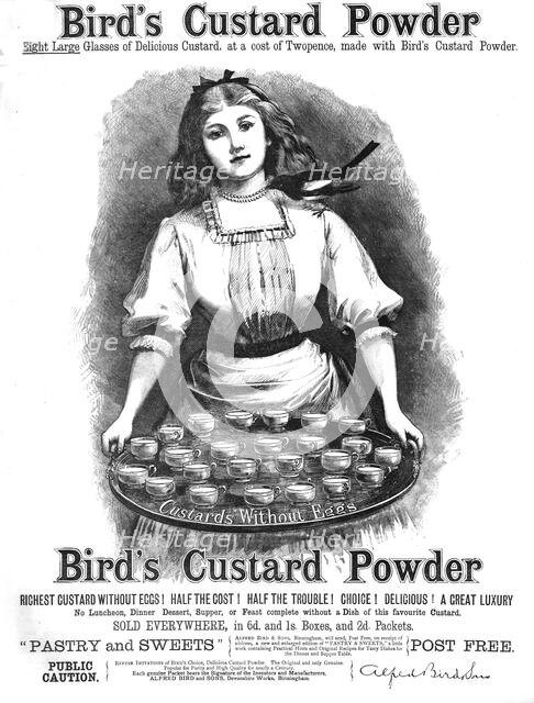 'Bird's Custard Powder', 1886.   Creator: Unknown.
