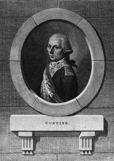 Armand de Custine. Artist: Anonymous  