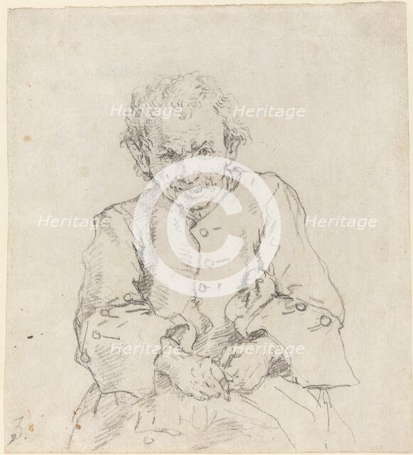 Seated Peasant. Creator: Francesco Zuccarelli.